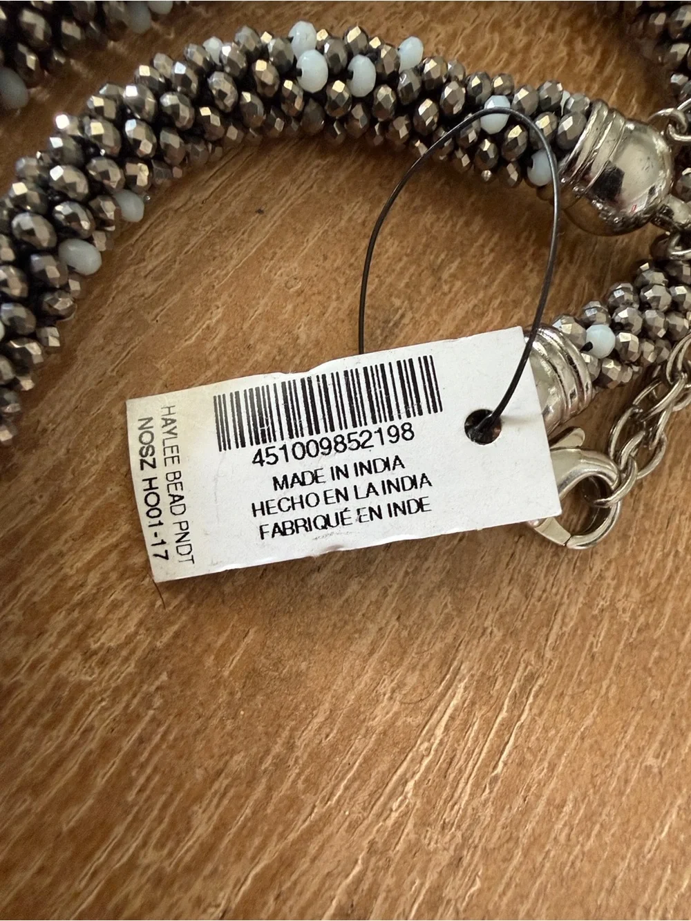 Chico's Haylee Bead Pendant Necklace